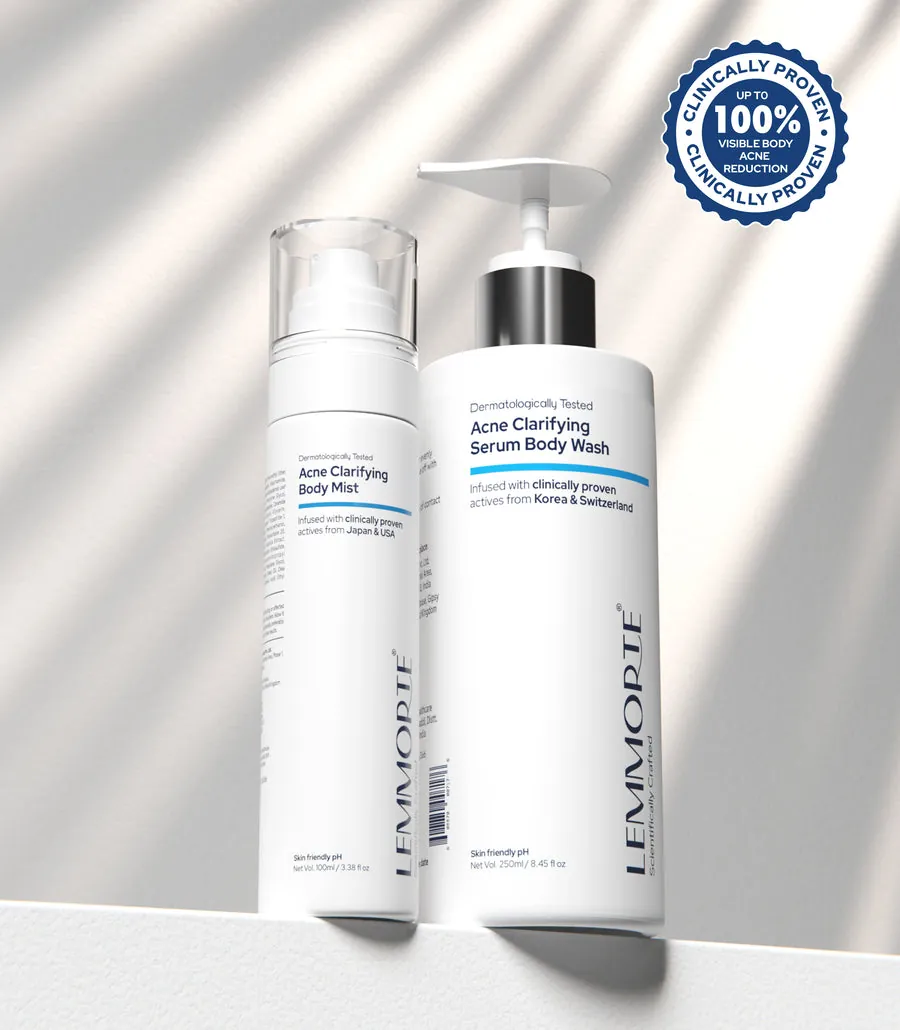 Body acne regimen